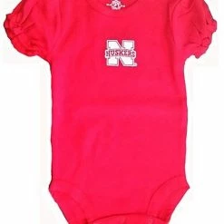 Creative Knitwear Newborn Baby Onesie Creepers Nebraska Cornhuskers 3-6 Months