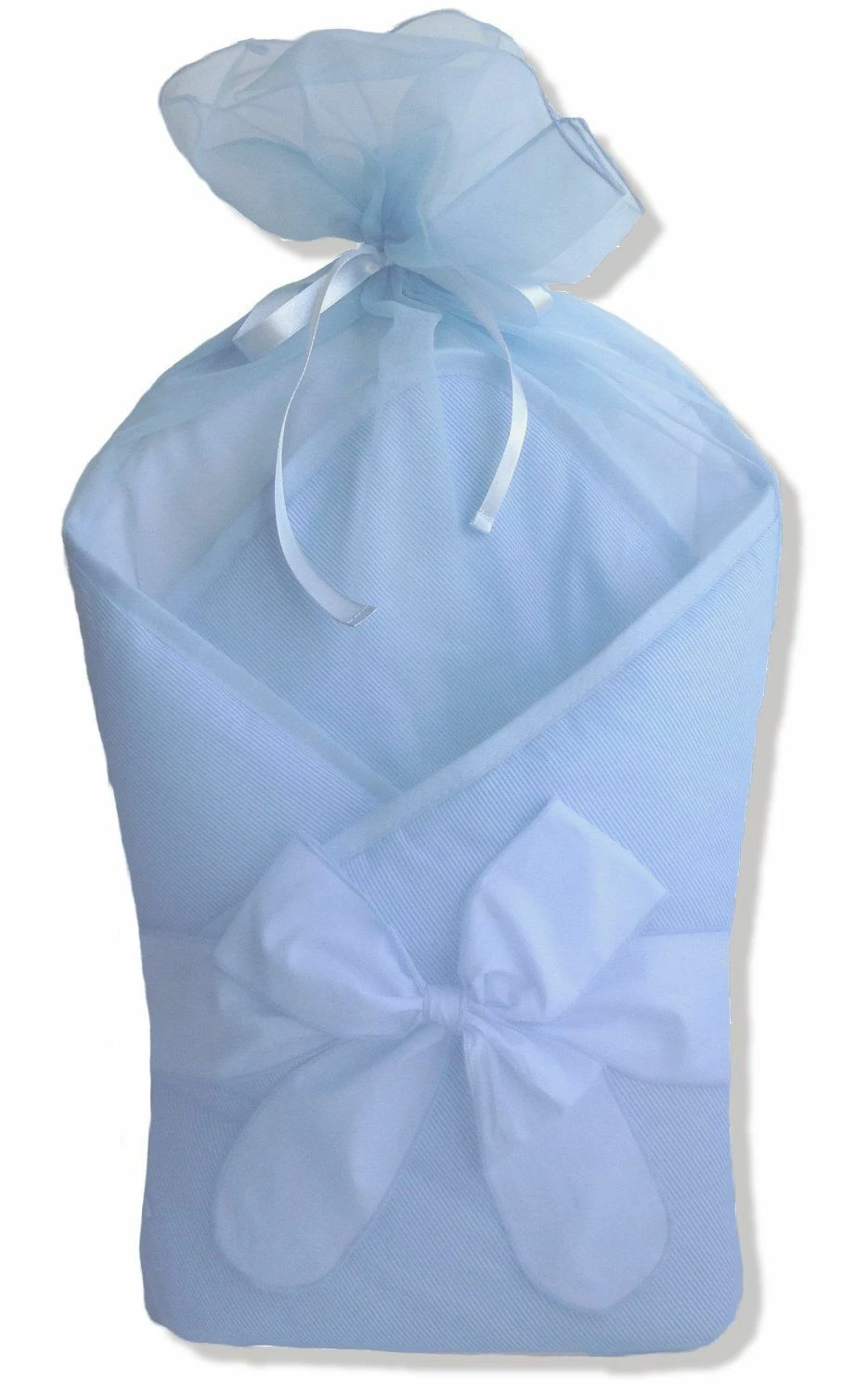 BundleBee Baby Wrap/Swaddle/Blanket, Feather Light/Blue, 0-4 Months 4 BundleBee Baby Wrap/Swaddle/Blanket, Feather Light/Blue, 0-4 Months