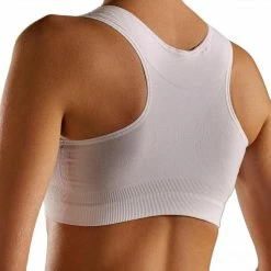 Tytex Carefix Bianca Front Velcro Closure Cotton Comfort Bra #321150 White Large Everyday Bras