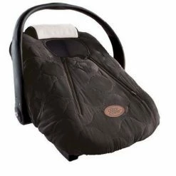 Cozy Cover - Infant Car Seat Cover (Black Quilt)