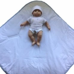 BundleBee Baby Wrap/Swaddle/Blanket, Feather Cream, 0-4 Months