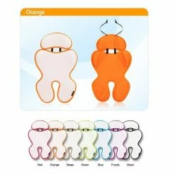 Manito Breath Royal Plus 3D Mesh BPST-49000 Stroller & Car Seat Pad Orange Gear