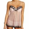 Jezebel Women's Ruffles Galore Babydoll Set Pink Medium