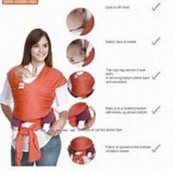 Nursing Moby Wrap Lotta Collection One Size Florine