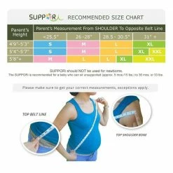 Suppori Baby Carrier Sling - Electric Blue , X-Large (G)