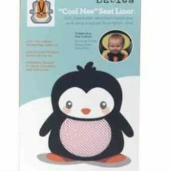 Meeno Babies Cool Mee Car Seat Liner - Jet Black