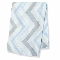 Nursing Lulujo Baby Bamboo Muslin Swaddling Blanket