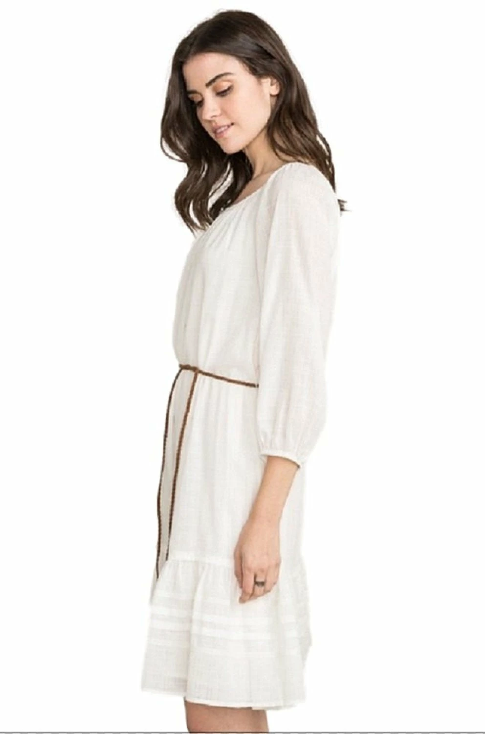 Elastic Neck Pleated Skirt Dress By IVETH 4 Elastic Neck Pleated Skirt Dress By IVETH