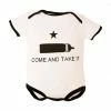 Apparel Trooper Clothing Come And Take It 1pc Bodysuit,9-12 Months, White, 9-12 Months 9002