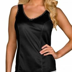 SLIPS/LINGERIE Shadowline Princess Wide Strap Camisole (2410)