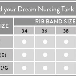 Bravado! Designs Women's Dream Nursing Tank 710/720 Nursing Bras