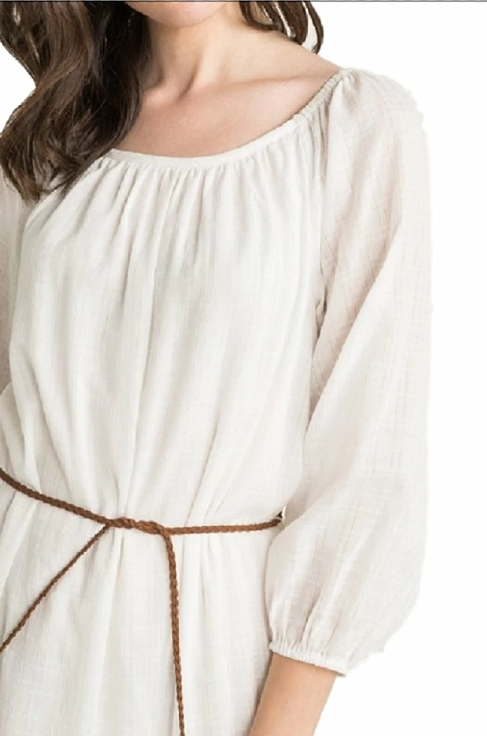 Elastic Neck Pleated Skirt Dress By IVETH 5 Elastic Neck Pleated Skirt Dress By IVETH