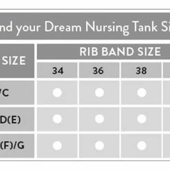 Bravado! Designs Women's Dream Nursing Tank 710/720 Nursing Bras
