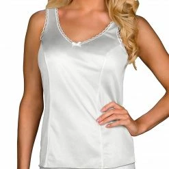 SLIPS/LINGERIE Shadowline Princess Wide Strap Camisole (2410)