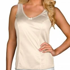 SLIPS/LINGERIE Shadowline Princess Wide Strap Camisole (2410)