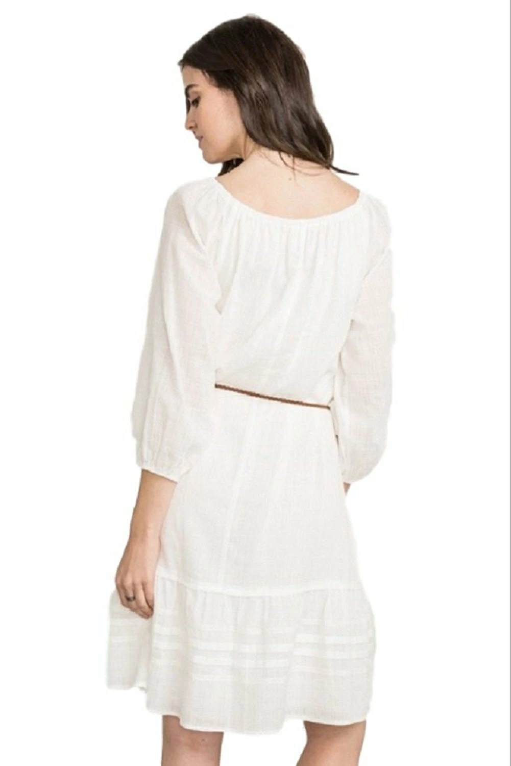 Elastic Neck Pleated Skirt Dress By IVETH 6 Elastic Neck Pleated Skirt Dress By IVETH