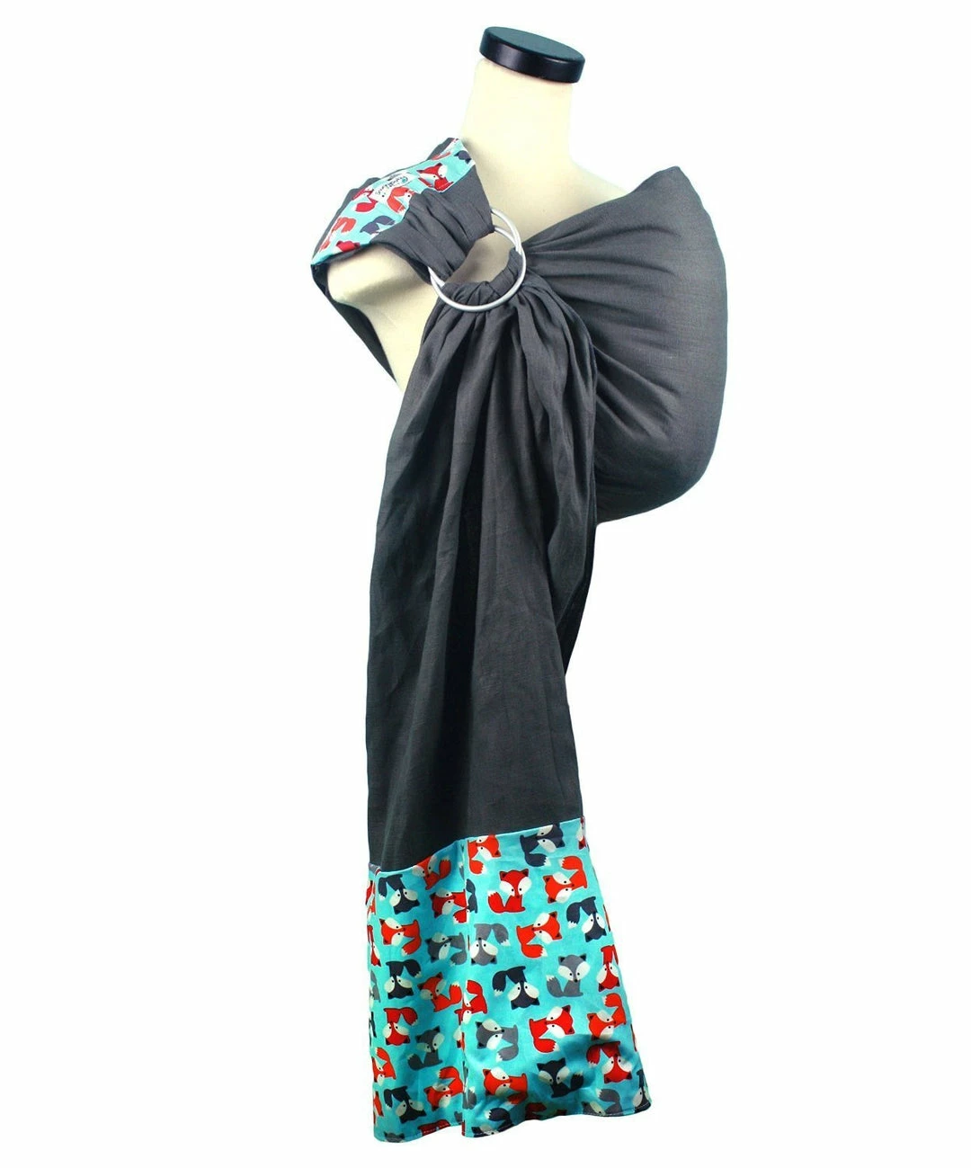 Mommy Paradise Snuggy Baby Linen Banded Ring Sling Baby Carrier 3 Mommy Paradise Snuggy Baby Linen Banded Ring Sling Baby Carrier