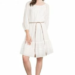 Elastic Neck Pleated Skirt Dress By IVETH 11 Elastic Neck Pleated Skirt Dress By IVETH