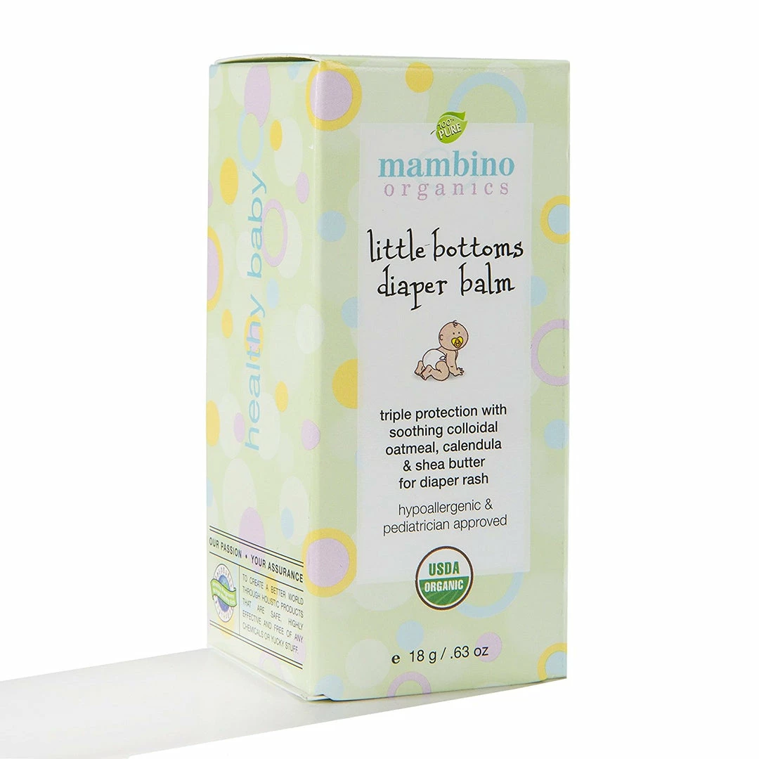 Mambino Organics Diaper Balm, 0.63 Ounce Gifts 6 Mambino Organics Diaper Balm, 0.63 Ounce Gifts