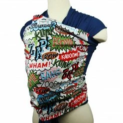 Mommy Paradise Snuggy Baby Hybrid Stretch Wrap POW! Multi Color One Size 8 Mommy Paradise Snuggy Baby Hybrid Stretch Wrap POW! Multi Color One Size