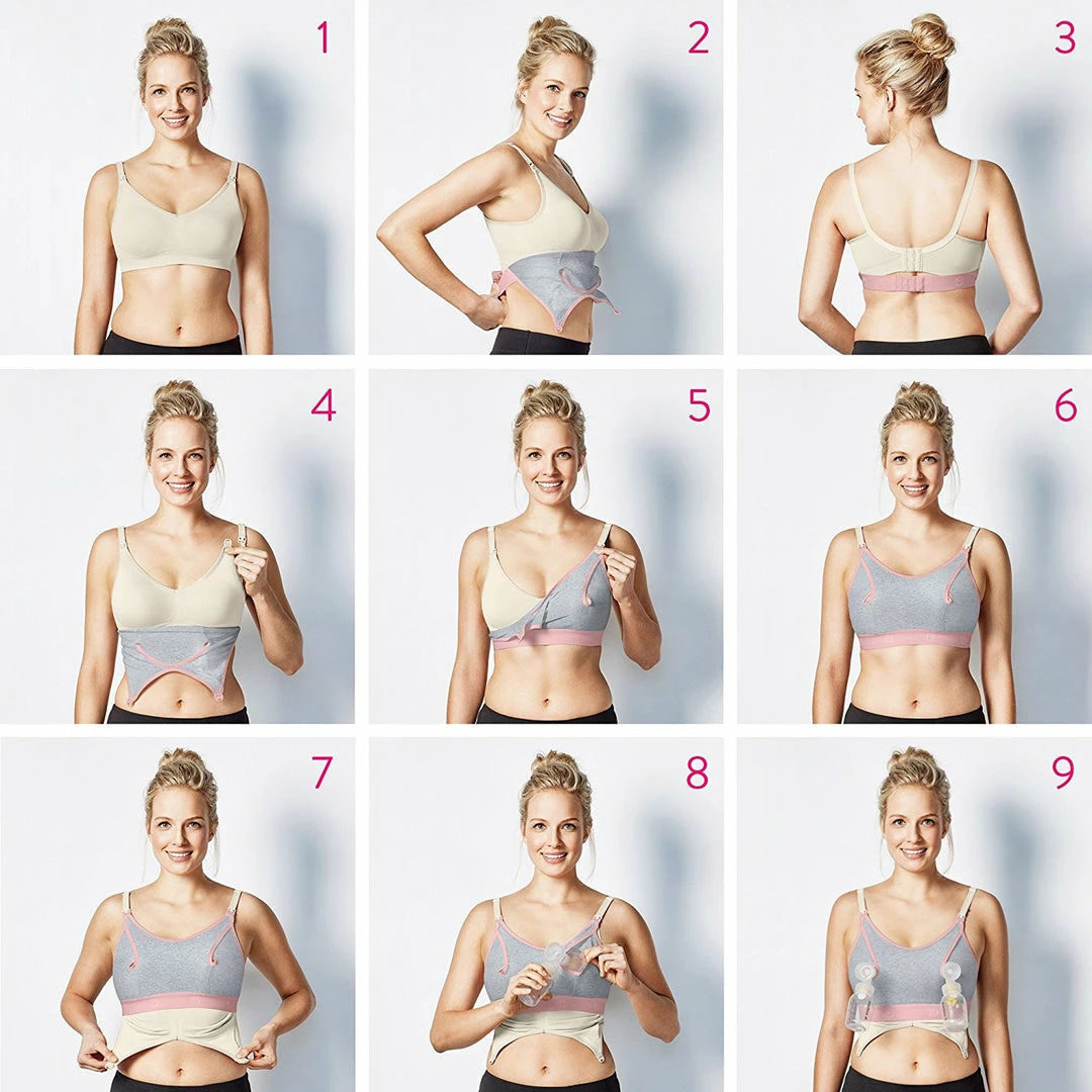 Bravado! Designs Clip And Pump Hands-Free Nursing Bra Accessory 9 Bravado! Designs Clip And Pump Hands-Free Nursing Bra Accessory