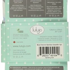 Nursing Lulujo Baby Bamboo Muslin Swaddling Blanket