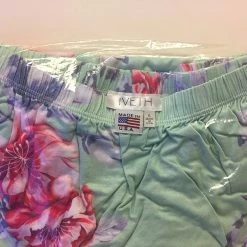 IVETH Off Shoulder Floral Print Dress With Flutter Sleeve