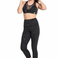 Sports Bras Mesh Sports Bra Black By IVETH