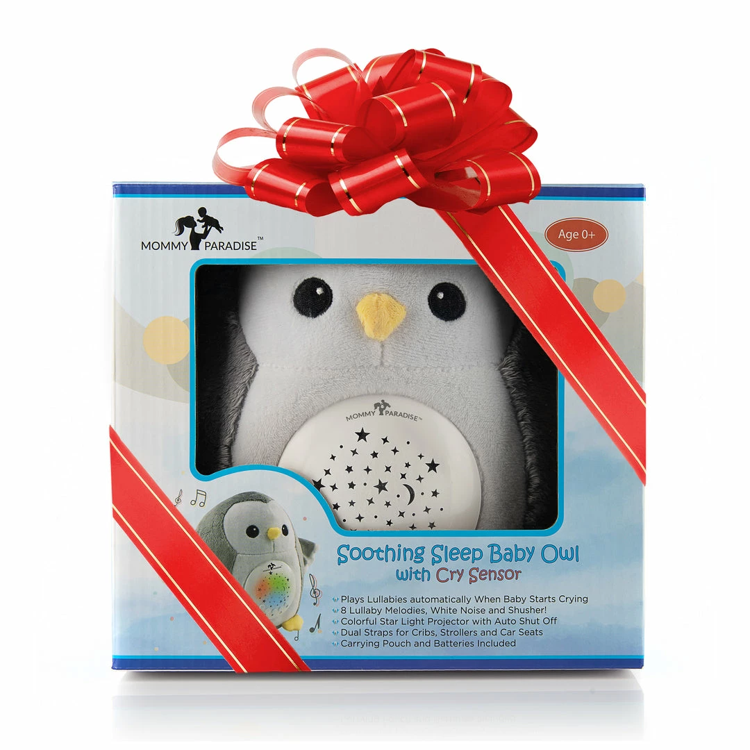 Mommy Paradise Soothing Sleep Plush Baby Owl With CRY SENSOR 9 Mommy Paradise Soothing Sleep Plush Baby Owl With CRY SENSOR