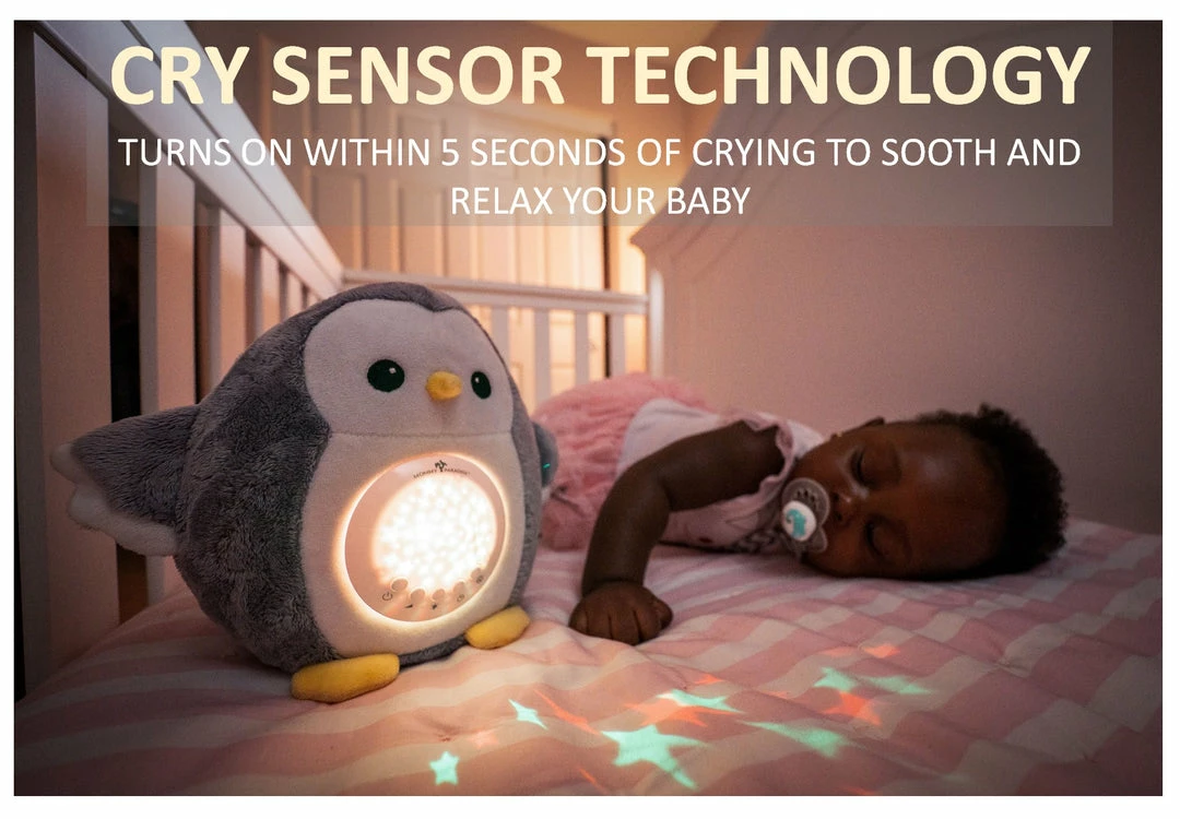Mommy Paradise Soothing Sleep Plush Baby Owl With CRY SENSOR 4 Mommy Paradise Soothing Sleep Plush Baby Owl With CRY SENSOR