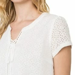 Chiffon Layered Lace Top With Jersey By IVETH Apparel 11 Chiffon Layered Lace Top With Jersey By IVETH Apparel