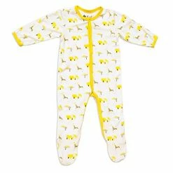 Kyte Baby Layette Printed Bamboo Footie 1508SF Safari