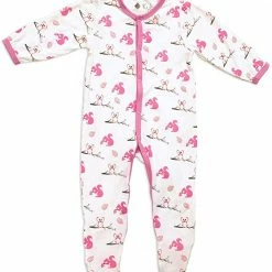 Apparel Kyte Baby Layette Printed Bamboo Footie 1508PK3 Park 6-12 Months