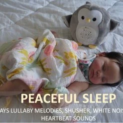 Mommy Paradise Soothing Sleep Plush Baby Owl With CRY SENSOR 12 Mommy Paradise Soothing Sleep Plush Baby Owl With CRY SENSOR