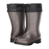 Mommy Paradise Melissa Rain Boot 32423 Blk Glitter-