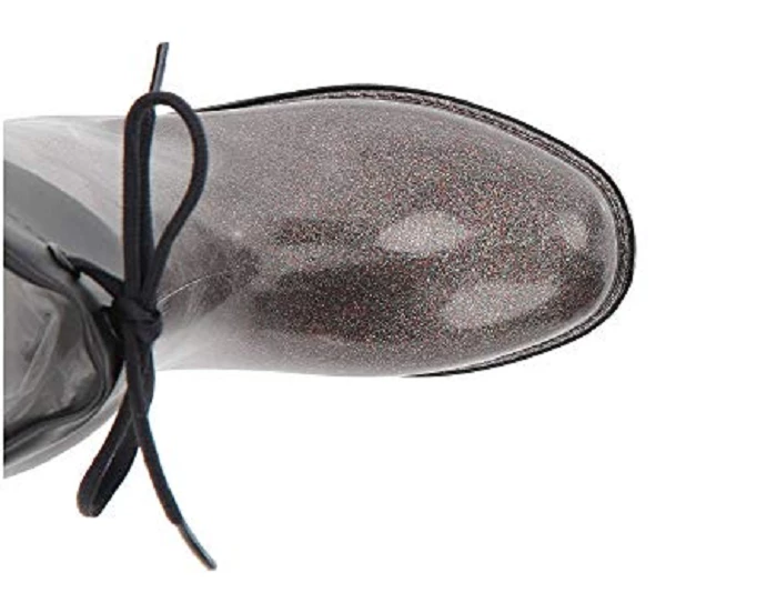 Mommy Paradise Melissa Rain Boot 32423 Blk Glitter-
