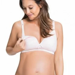 Cake Lingerie Cake Mousse Padded Plunge Wireless Nursing Bra 1023