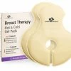 360 XL Breast Therapy Pack -Mommy PARADISE-15 Second Hot & Cold Relief - Clogged Ducts, Mastitis, Engorgement Gel Nursing Pads - Large Full Coverage Breastfeeding Pads For Boosting Breastmilk