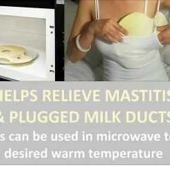 360 XL Breast Therapy Pack -Mommy PARADISE-15 Second Hot & Cold Relief - Clogged Ducts, Mastitis, Engorgement Gel Nursing Pads - Large Full Coverage Breastfeeding Pads For Boosting Breastmilk