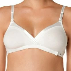 La Leche League International LA Leche League Women's Wrap 'N Snap Wireless Nursing Bra W/Snap Front Closure