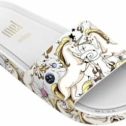 Mini Melissa Kids' Mel Beach Slide 3db Flat Sandal Girls Shoes